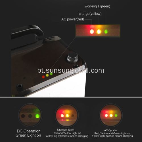 Bomba de ar AC DC com energia elétrica Sunsun